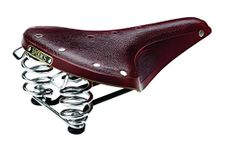 Brooks England B427HSA07205 B67 Bicycle Saddle, Antique Brown-Chrome Springs, Men's