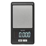 taylor 1250BKT Precision Diet Digital Scale 5-6.99 inches Black