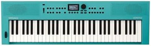 Roland GO:KEYS 3 Music Creation Keyboard | 61-Note Keyboard | ZEN-Core Engine with Over 1000 Onboard Sounds | Built-In Stereo Speakers | Bluetooth Audio/MIDI Support for Music Streaming, Turquoise