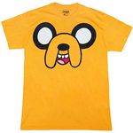 Adventure Time Jake Face T-Shirt, Multi, XL