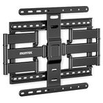 monTEK 1.1" Ultra Slim TV Wall Bracket for 37-75 Inch TVs, Heavy Duty TV Bracket 60kg, Full Motion Articulating TV Wall Mount, Max VESA 400x400mm, Fits 16/18" Studs