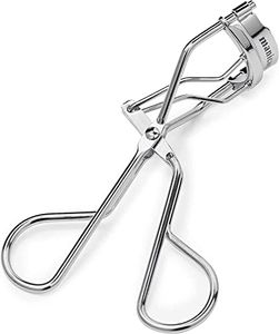 Manicare Eyelash Curler, Stainless Steel Curling Wand for Creating Longer Looking Eyelashes, with Comfort Grip Design