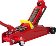 BIG RED AT825051R Torin Low Profile Hydraulic Trolly Jack, 2.5 Ton (5000 lb)