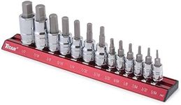 Titan 16123 13-Piece SAE Hex Bit So