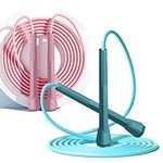 kids Jump Rope - Speed Jump Rope for Kids 8-12,Lightweight,Tangle-Free, Adjustable,Perfect for Toddlers,Adult Beginners,Jumprope for Fitness,Enhance Endurance and Speed Workouts MINGAH (Blue+Pink)