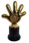 Dondor Plastic Gold Trophy Awards - Bulk Trophy Awards! (HIGH Five)