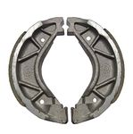 NIKAVI BSS09 Brake Shoe Set Compatible for Yamaha SZR- Rear