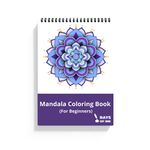 Rays Of Ink Mandala Coloring Book For Young Adults | Enhances Fine Motor Skills & Keeps You Engaged | 120 GSM Thick Paper