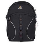 MOBIUS Bullseye SLR/DSLR Backpack Bag for Camera|100% Waterproof Camera Bag with 15.4Inch Laptop Compartment, Monopod Holder|Suitable for 70-200/150-600 and 16 35 24 70 lenses Battery Charger Slot