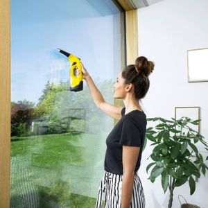 Kärcher WV 2 Window Vacuum Cleaner – Cordless Glass Cleaning