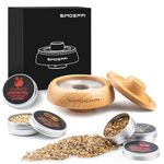 Cocktail Smoker Kit - 4 Flavors Wood Chips Gifts for Whiskey Lovers, Father,Man