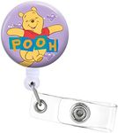 Badge Reels Holder Retractable with ID Clip for Nurse Name Tag Card Cute Adorable Cartoon Bear Nursing Doctor Teacher Student Medical Work Office Alligator Clip ZJK477