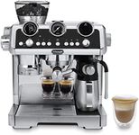 De'Longhi La Specialista Maestro EC9665.M, Manual Espresso Coffee Machine, Sensor Grinding Technology, Smart Tamping Station, Pre-Infusion, Manual and Automatic Milk Frothing Options, Metal