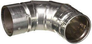 SELKIRK CORPORATION 243231 Type L Vent Stove Pipe Elbow, Galvanized, 3"