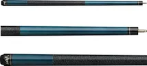 Viper by GLD Products Elite 58" 2-Piece Billiard/Pool Cue, Azure Blue, 20 Ounce (PP-15-20)