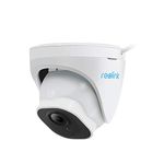 Reolink 5MP PoE Security Camera Outdoor with Human/Vehicle Detection, Smart CCTV IP Camera Weatherproof, Video Surveillance Camera with Audio Recording, RLC-520A