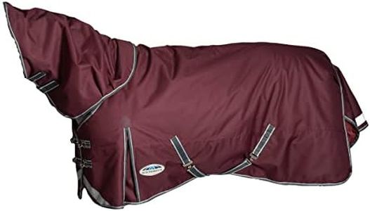 WeatherBeeta ComFiTec Plus Dynamic II Detach-A-Neck Medium, Maroon/Grey/White, 72"