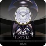 Crystal Beautiful Clock Widget Theme for Android