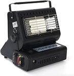 FastWrite Portable 2-in-1 Gas Heater + Stove/Camping, Caravan, Outdoor, Fishing/Butane Gas Canister/Pressure Sensing Shut Off 1300 Watt - Next Day Delivery! (Gas Heater + 4 Gas)