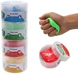 Exercise Putty - Therapy Putty - Play Putty for Kids (4 Pack, 1.8-oz Each) Hand Exercise Rehabilitation, Stress and Anxiety Relief, Increase fine Motor Skills and Finger Strength. - CLOUD PUTTY