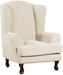 Turquoize Wingback Chair Covers 2 P