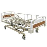 KosmoCare Aluminium Premium Imported 3-Way Adjustable Electric Hospital Bed