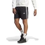 adidas Men's AEROREADY Essentials Shorts, Black/White, L