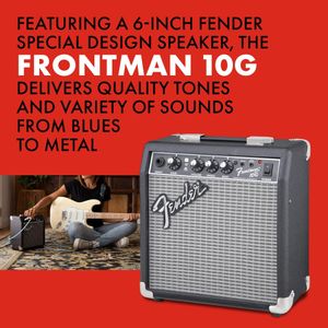 Fender Frontman 10G Guitar Amplifier – Compact Practice Amp