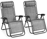 VonHaus Zero Gravity Chairs Set of 