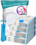 Vacuum Storage Bags Pack of 12 (3-J