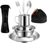 Outdoor Camping Cutlery Set Stainle