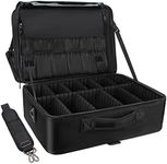 Relavel Extra Large Makeup Case Tra