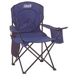 Coleman Broadband Quad Chair with Cooler, Blue