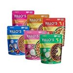 Fillo's Variety Pack, Ready to Eat Sofrito Beans, 10 oz Pk of 6 | Black Beans, Lentils, Pinto Beans, Refried Beans | Gluten-Free, Preservative-Free, Microwavable Meals, Non-GMO, Vegan, Plant Protein