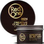RedOne Creative Clay Wax 100ml, Medium Hold | Matte Finish | All Hair Types