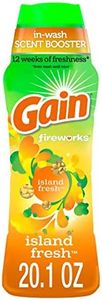 GAIN Gain Fireworks In-Wash Scent Booster Beads, Island Fresh, 20.1 Ounce