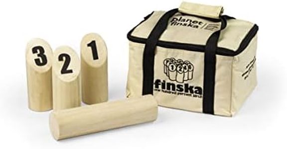 Finska in Carry Bag by Planet Finska - Log Tossing Lawn Game - Great for Gatherings with Friends and Family