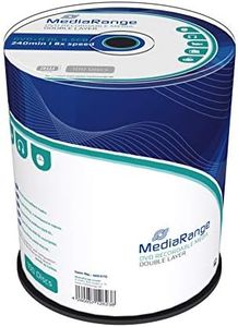 MediaRange DVD+R vergini Dual Double Layer 8,5GB 8x 240min. Cake 100