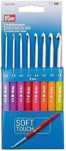 Prym - Prym Soft Grip (2.00-6.00mm) Wool Crochet Hook Set - 1 Piece