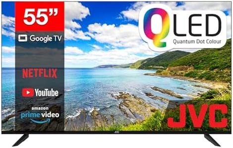 JVC 55" 4K QLED Google TV - AV-AQ557155A