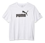 PUMA Men's Essentials Logo T-Shirt (Available in Big & Tall), White, 3X-Large Tall