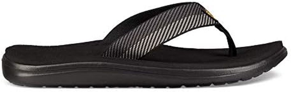 Teva Men’s Voya Flip XLT2 Sport Sandal, Vori Black Gray, US 11