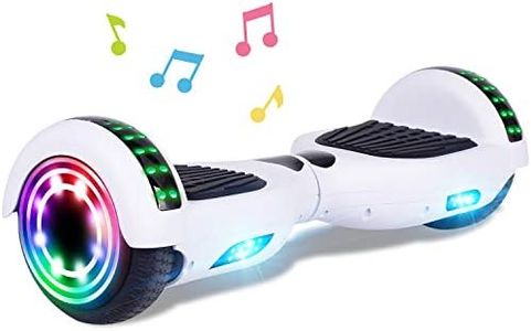 CBD Scooter with Corlorful LED Lights,6.5" Wheels, Dual 300W Motor Scooter for Kids Girls Boys Adults, All Ages
