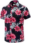 EVNMENST Hawaiian Shirt for Men Sho