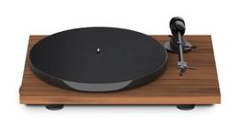 Pro-Ject E1, Plug & Play Entry Level Record Player with OM5e and 33/45 electronic speed switch (Walnut)