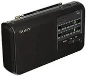 Sony ICF38 Portable AM/FM Radio (Bl