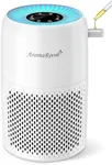 Air Purifiers for Bedroom with True H13 HEPA 3-in-1 Filters, AromaRoom Pet Air Purifier with RGB Lights 22dB Quiet Air Purifiers for Baby Home with Aroma Pad for Smoke, Pollen, Dander (Blue Light)