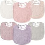 Susurration Muslin Baby Bibs 6 Pack