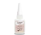 Emigel Professional Nail Glue for Artificial Nail Extensions with Brush On Applicator | Professional Grade | Quick-Drying Glue for Long Lasting and Secure Nail (20g)