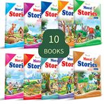 Story Books for Kids ; Set of 10 Traditional Tales Book in English with 101 Moral Lesson from Inikao